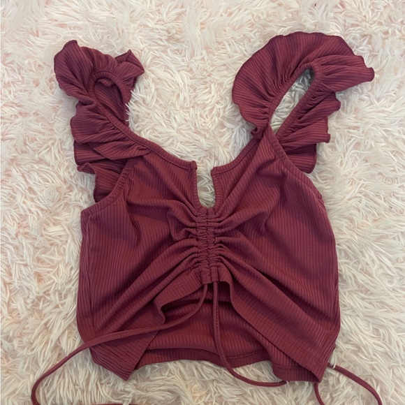 Forever 21 pink crop top - Picture 2 of 3